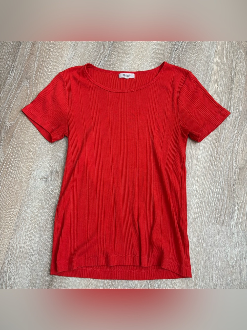 Madewell Ribbed Short Sleeve